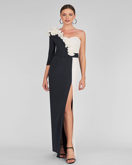 vestido largo de fiesta de maría lago heloisa m1322 - modena novias
